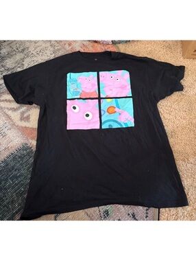 Peppa Pig large unisex men’s women graphic tee shirt